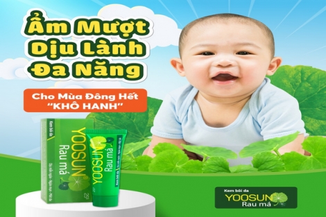 Học ngay cách chăm sóc làn da khô cho trẻ sơ sinh và trẻ nhỏ khi mùa thu đông tới!