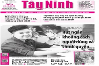 Điểm báo in Tây Ninh ngày 25.10.2023