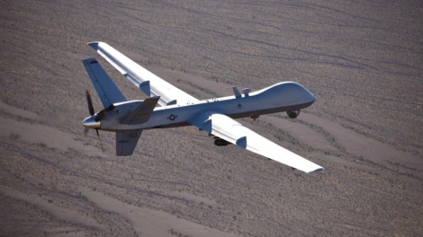 Mỹ xác nhận lần đầu điều máy bay không người lái MQ-9 Reaper hoạt động ở Dải Gaza