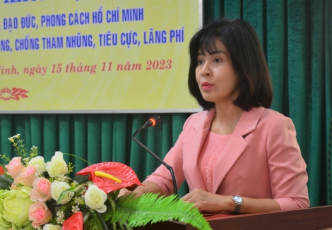 Học tập và làm theo tư tưởng, đạo đức, phong cách Hồ Chí Minh năm 2024: Phòng, chống tham nhũng, tiêu cực, lãng phí