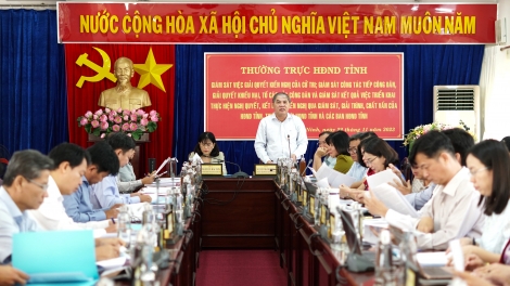 58/115 kiến nghị đang tiếp tục được chính quyền các cấp giải quyết