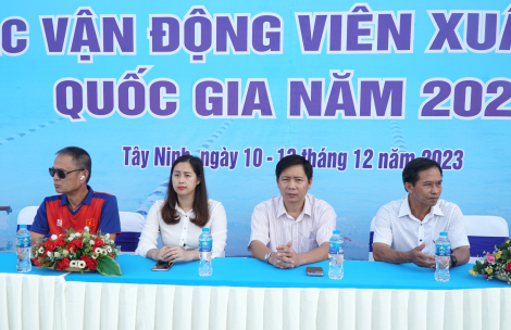 Khai mạc Giải bơi - lặn các vận động viên xuất sắc quốc gia năm 2023