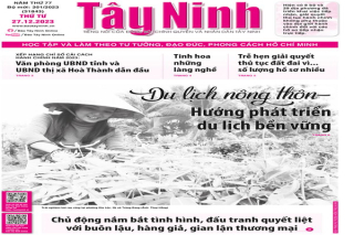 Điểm báo in Tây Ninh ngày 27.12.2023