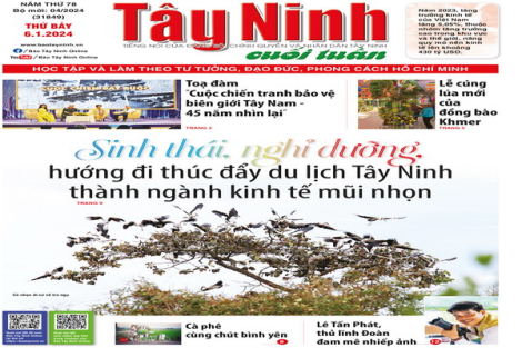 Điểm báo in Tây Ninh ngày 06.01.2024