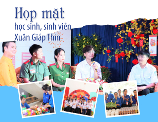 Du_Tây Ninh họp mặt học sinh, sinh viên Xuân Giáp Thìn năm 2024