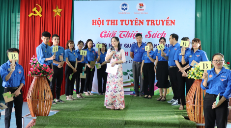 Sôi nổi hội thi tuyên truyền giới thiệu sách