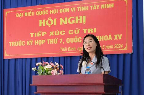 Đại biểu Quốc hội tiếp xúc cử tri các địa phương