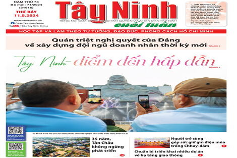 Điểm báo in Tây Ninh ngày 11.05.2024