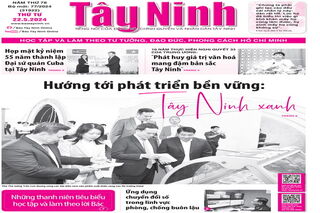 Điểm báo in Tây Ninh ngày 22.05.2024