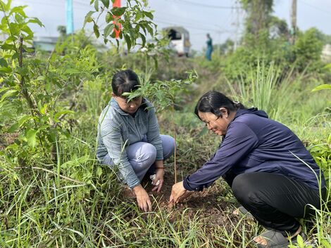 Gò Dầu: Mít tinh hưởng ứng Ngày Môi trường thế giới 5.6