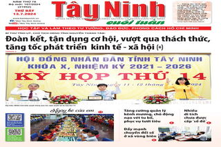 Điểm báo in Tây Ninh ngày 13.7.2024