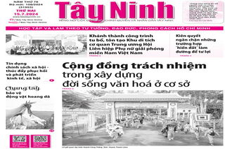 Điểm báo in Tây Ninh ngày 15.7.2024
