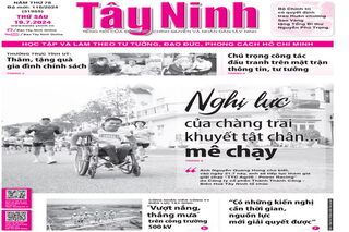 Điểm báo in Tây Ninh ngày 19.7.2024