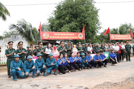 Cục Dân vận: Khảo sát, nắm tình hình thực hiện hành quân dã ngoại công tác dân vận