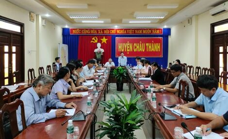 Châu Thành: Giám sát việc triển khai thực hiện Chương trình mục tiêu quốc gia giảm nghèo bền vững