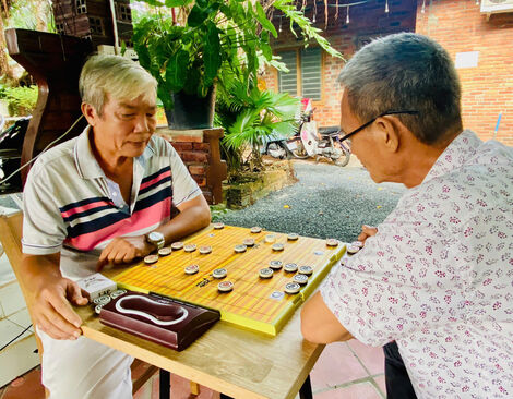 TP. Tây Ninh: Sôi nổi Giải vô địch cờ tướng trung, cao tuổi