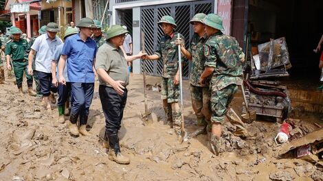 Thủ tướng Phạm Minh Chính tới Yên Bái chỉ đạo ứng phó, khắc phục hậu quả mưa lũ, thiên tai