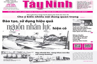 Điểm báo in Tây Ninh ngày 13.09.2024