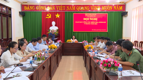 Hoà Thành 9 tháng đầu năm 2024 thi hành kỷ luật 8 đảng viên